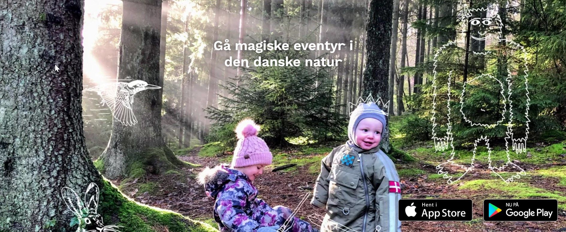 Natureventyr app til din gåtur