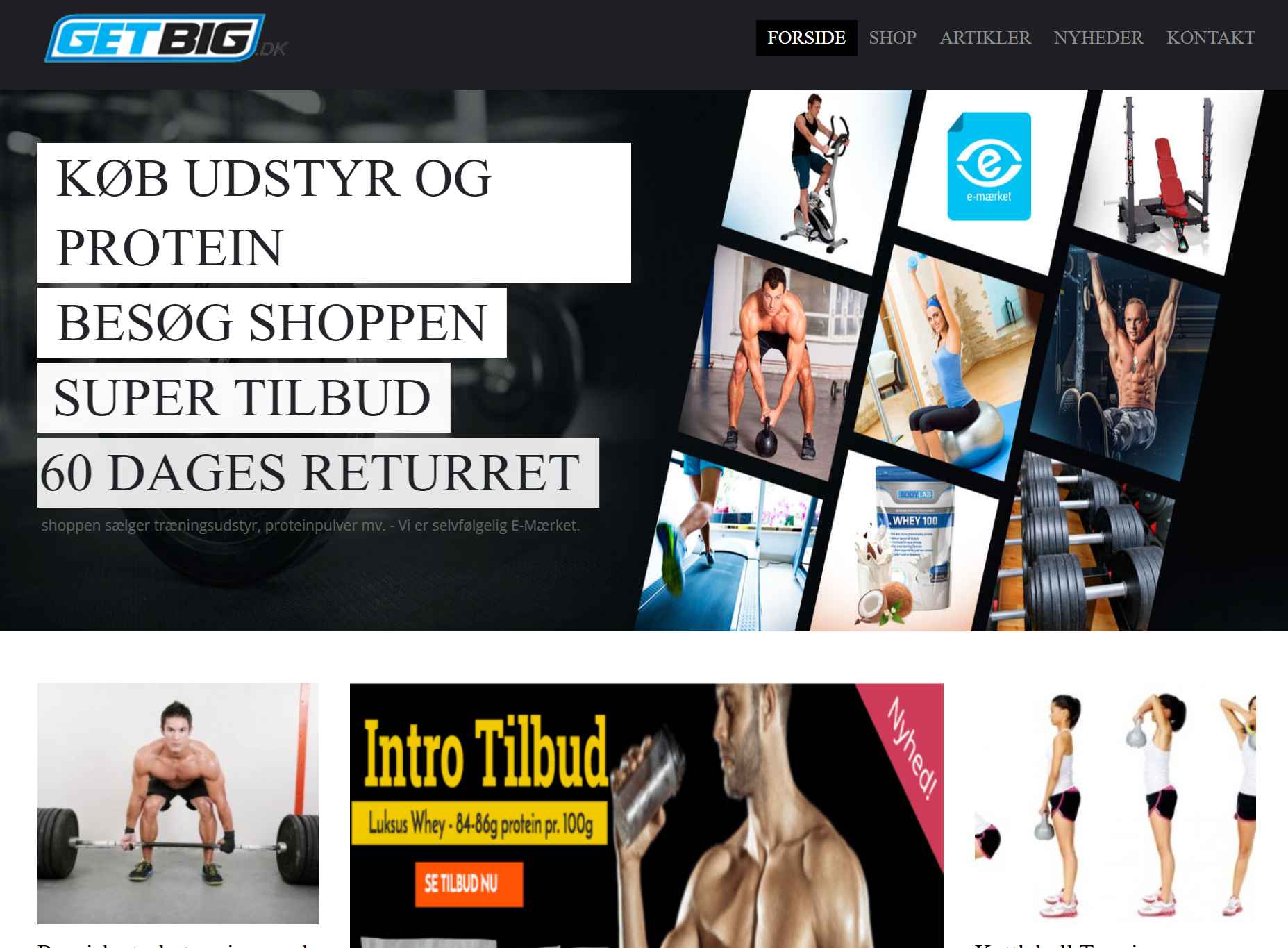 fitnessbutik getbig