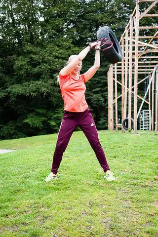 Bildæk, swing overhead