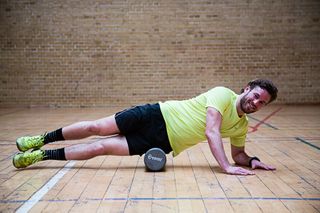 Foamrolling IT-band
