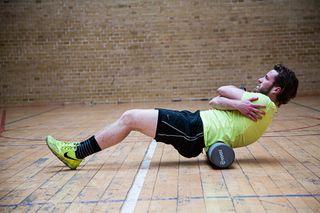 Foamrolling nedre ryg