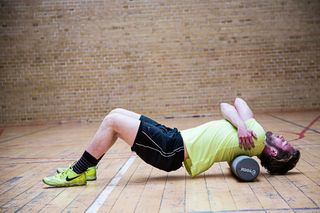 Foamrolling øvre ryg