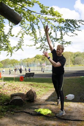 Stød med træstub