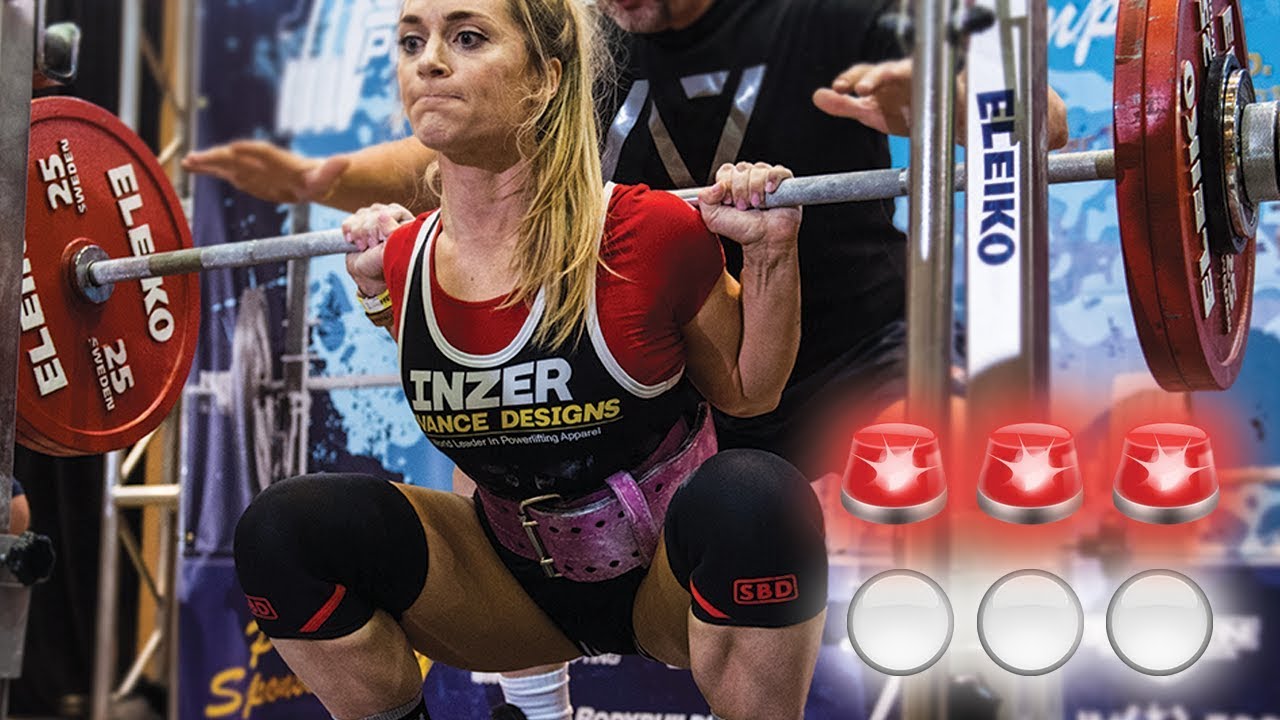 Squat - styrkeløft og powerlifting regler for squat