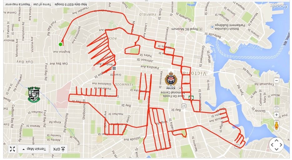 Tegn med GPS - doodles og Strava kunst
